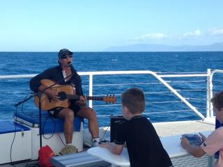 Music on board Quicksilver Wavedancer